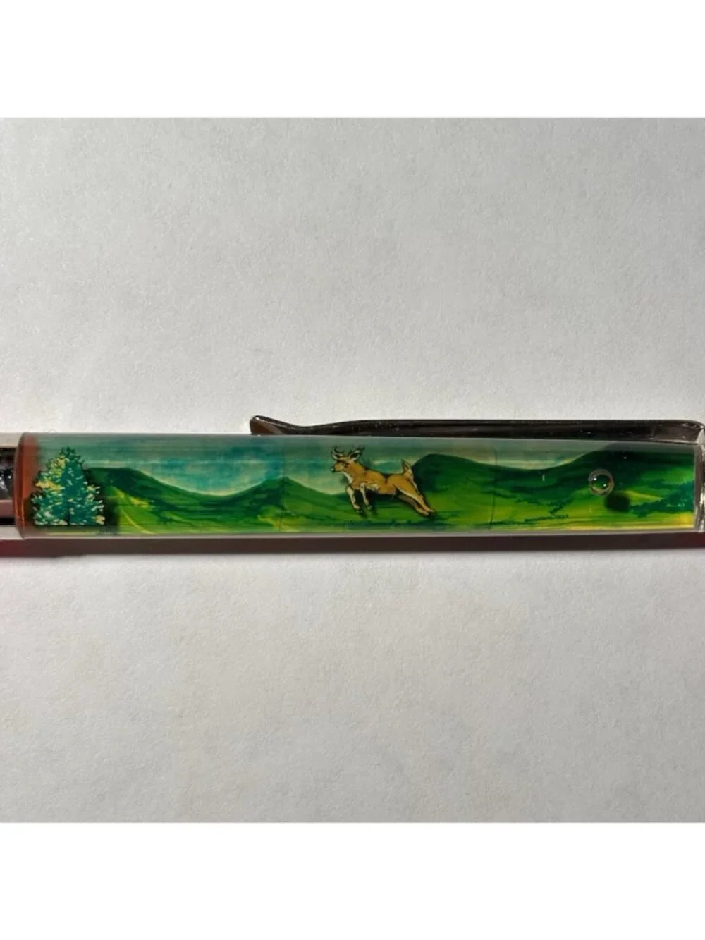 Pipestem State Park West Virginia WVA Floaty Pen Deer Moves Resort Souvenir Vtg